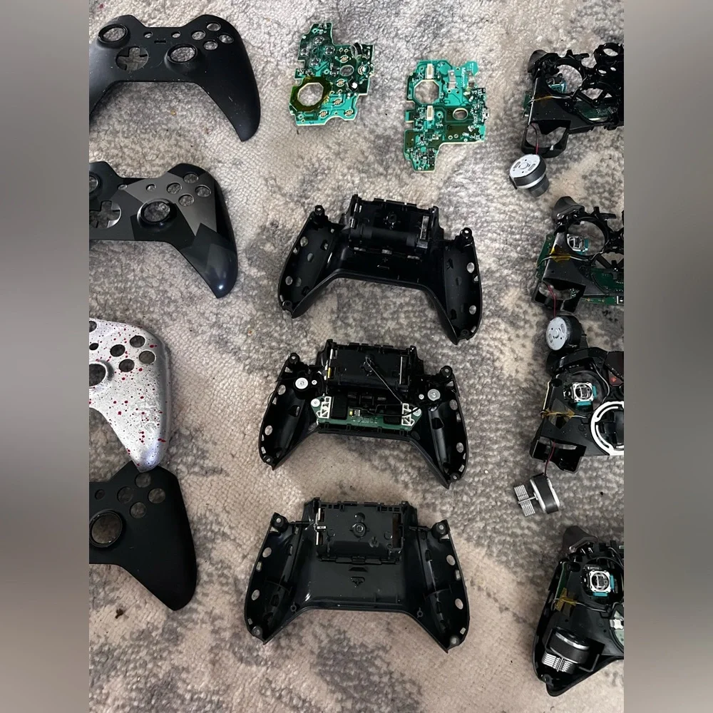 Xbox One/ Series X Controller Parts Lots - Faceplates, Boards, Buttons, Repair